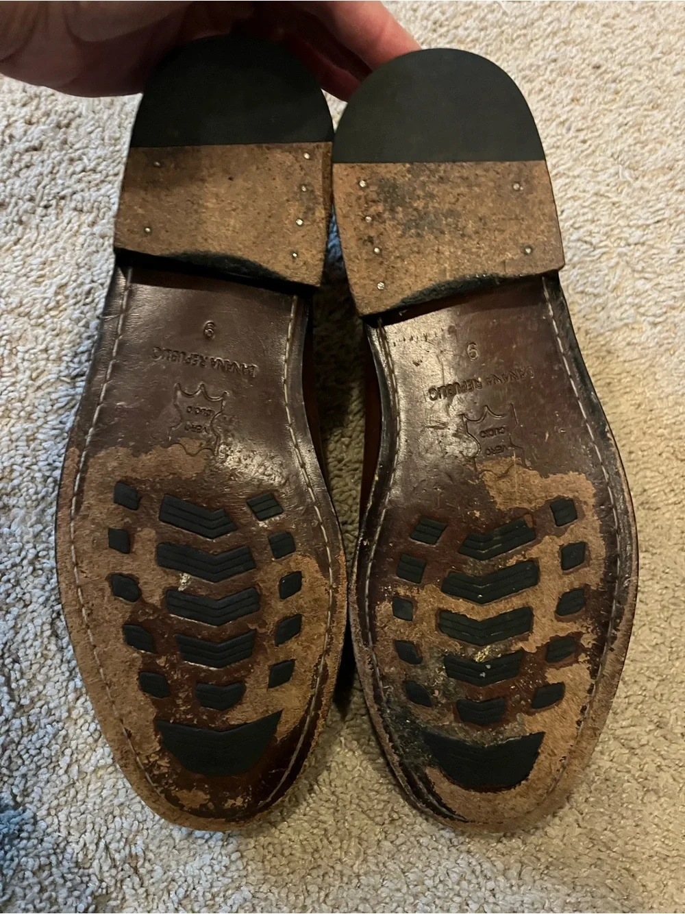 Men's Leather Penny Loafers